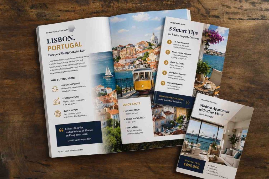 magazines for a property